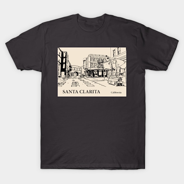 Santa Clarita - California T-Shirt by Lakeric